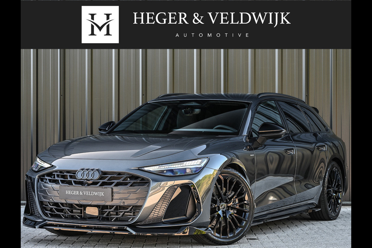 Audi A6 Avant 2.0 e-hybrid Quattro S-Line | Memory Seats | Achteras besturing | Stylingkit | 360 Camera | Adaptive cruise
