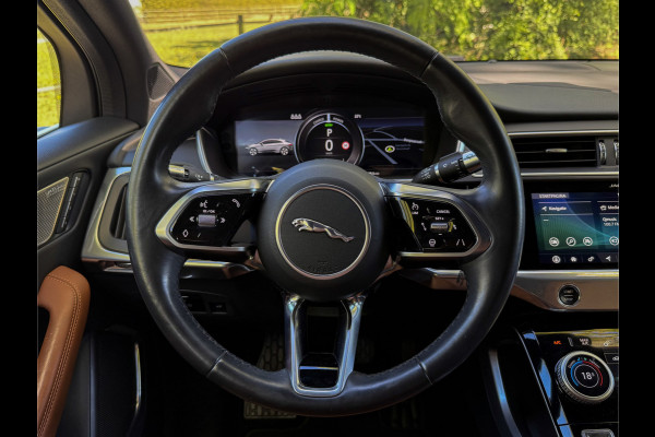 Jaguar I-PACE EV400 HSE 90 kWh - SOH 99,8%!! Leder, stuurverw. Elek. verstelb. verw. en verk. voorstoelen, airco, Navi!