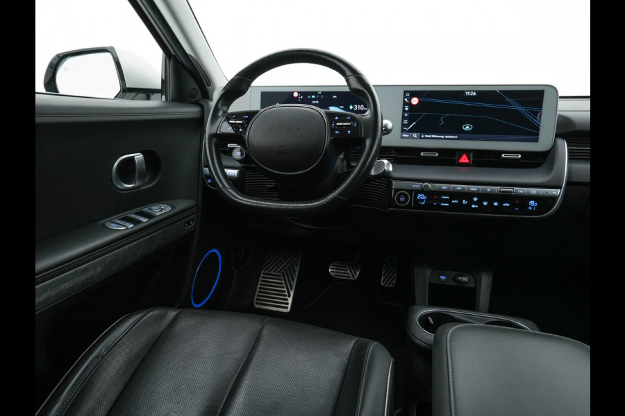 Hyundai IONIQ 5 Lounge 73kWh [ 3-Fase ] {SOH-97%} (INCL-BTW) Aut *HEATPUMP | LEATHER | BOSE-SOUND | FULL-LED | ADAPTIVE-CRUISE | BLINDSPOT | DIGI-COCKPIT | AMBIENTLIGHT | DAB | SHIFTPADDLES | HEAD-UP | NAVI-FULLMAP | KEYLESS | ...