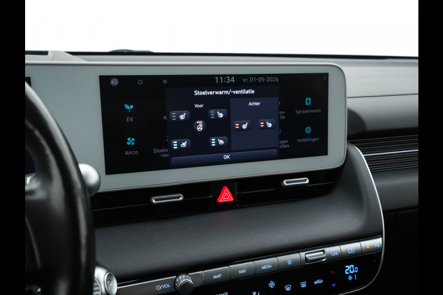 Hyundai IONIQ 5 Lounge 73kWh [ 3-Fase ] {SOH-97%} (INCL-BTW) Aut *HEATPUMP | LEATHER | BOSE-SOUND | FULL-LED | ADAPTIVE-CRUISE | BLINDSPOT | DIGI-COCKPIT | AMBIENTLIGHT | DAB | SHIFTPADDLES | HEAD-UP | NAVI-FULLMAP | KEYLESS | ...