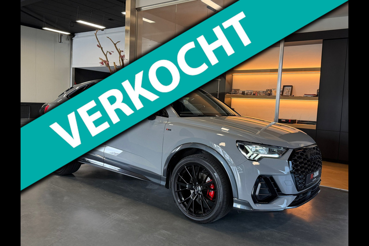 Audi Q3 Sportback 35 TFSI 3 X S line Edition Nardo 1e eigenaar