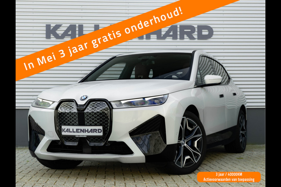 BMW iX xDrive50 - 112 kWh - Luchtvering - Active Steering - Driving Ass Prof