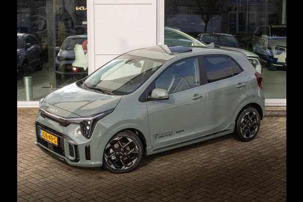Kia Picanto 1.0 DPI GT-Line | Schuif/kanteldak | Stoel en stuurverwarming | Dode hoek assistent