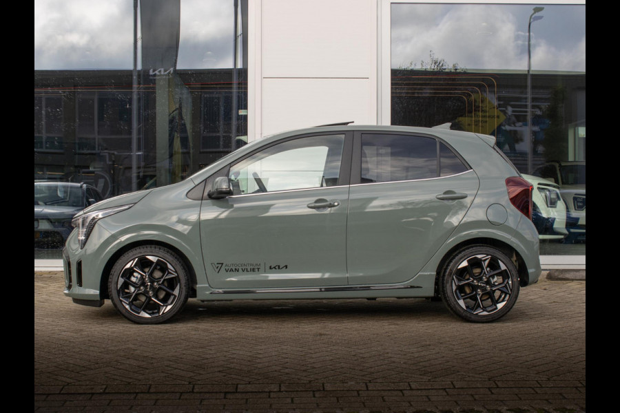 Kia Picanto 1.0 DPI GT-Line | Schuif/kanteldak | Stoel en stuurverwarming | Dode hoek assistent