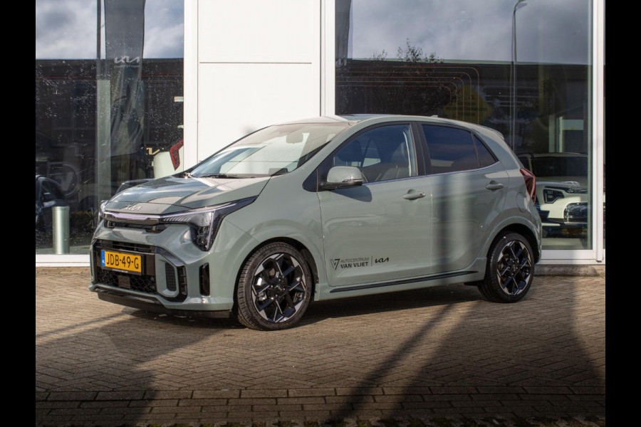 Kia Picanto 1.0 DPI GT-Line | Schuif/kanteldak | Stoel en stuurverwarming | Dode hoek assistent