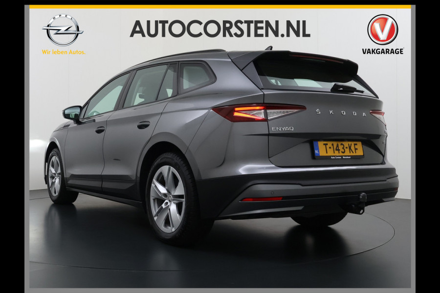 Škoda ENYAQ iV 60 Trekhaak SOH 94% Camera Navi Ecc Apple Carplay Android Auto Pdc Keyless-go Led Lmv Bluetooth Rijstrooksensor P Assist 1.000KG Trekgewicht Origineel Nederlandse Auto
