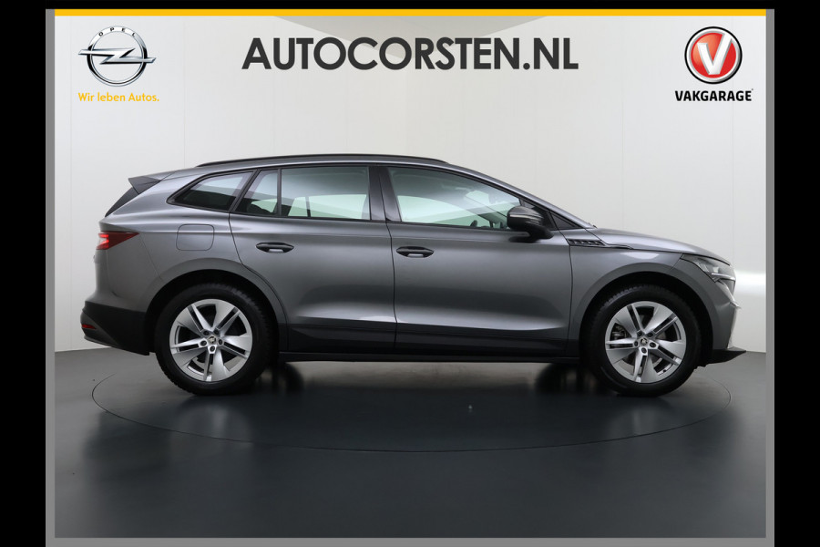 Škoda ENYAQ iV 60 Trekhaak SOH 94% Camera Navi Ecc Apple Carplay Android Auto Pdc Keyless-go Led Lmv Bluetooth Rijstrooksensor P Assist 1.000KG Trekgewicht Origineel Nederlandse Auto