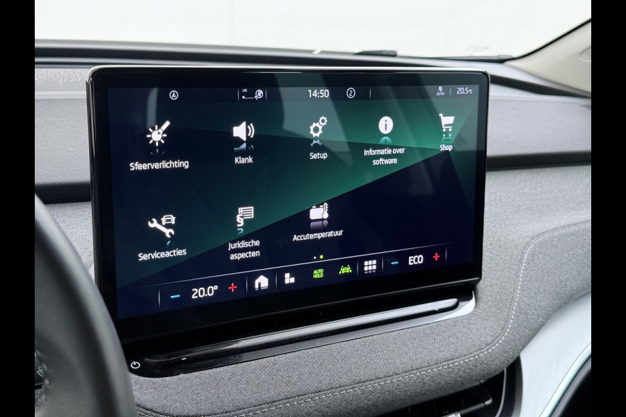 Škoda ENYAQ iV 60 Trekhaak SOH 94% Camera Navi Ecc Apple Carplay Android Auto Pdc Keyless-go Led Lmv Bluetooth Rijstrooksensor P Assist 1.000KG Trekgewicht Origineel Nederlandse Auto