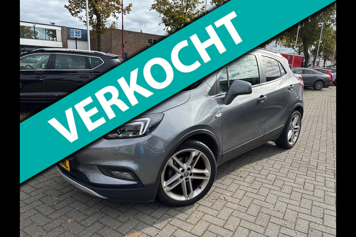 Opel Mokka X 1.4 Turbo Black Edition / leer / schuifdak / trekhaak / navi / stoel stuur verw