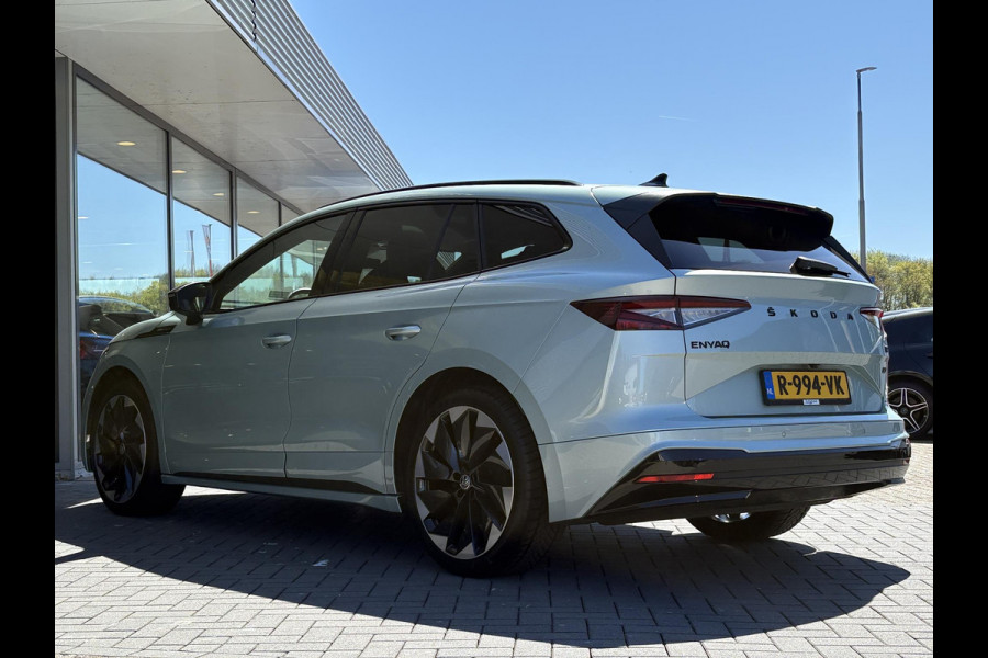 Škoda ENYAQ iV 80 Sportline | Panoramadak | Wegklapbare Trekhaak | Achteruitrijcamera | 21 Inch |