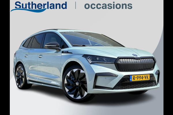 Škoda ENYAQ iV 80 Sportline | Panoramadak | Wegklapbare Trekhaak | Achteruitrijcamera | 21 Inch |
