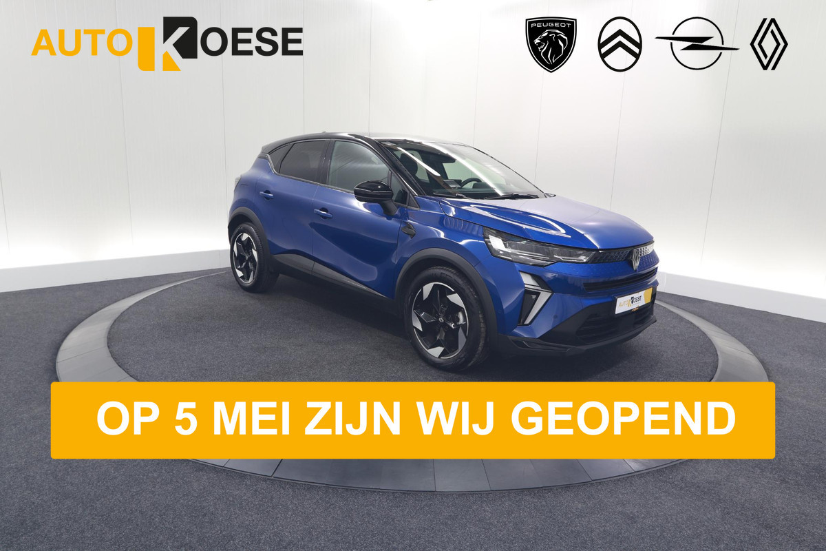 Renault Captur Mild Hybrid 160 EDC Techno | Camera | Navigatie | Apple Carplay | Pack Full Screen