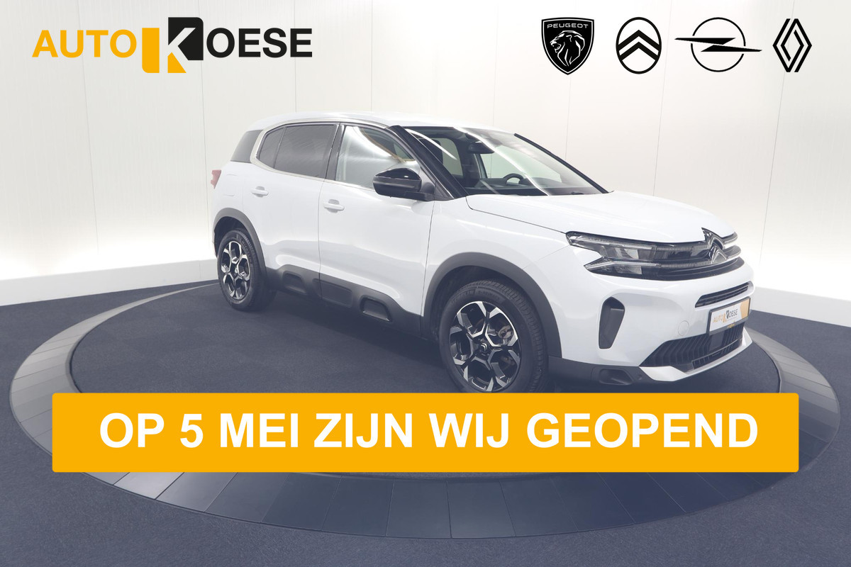 Citroën C5 Aircross 1.2 Hybrid 136 Plus | Camera | Navigatie | Parkeersensoren | Apple Carplay