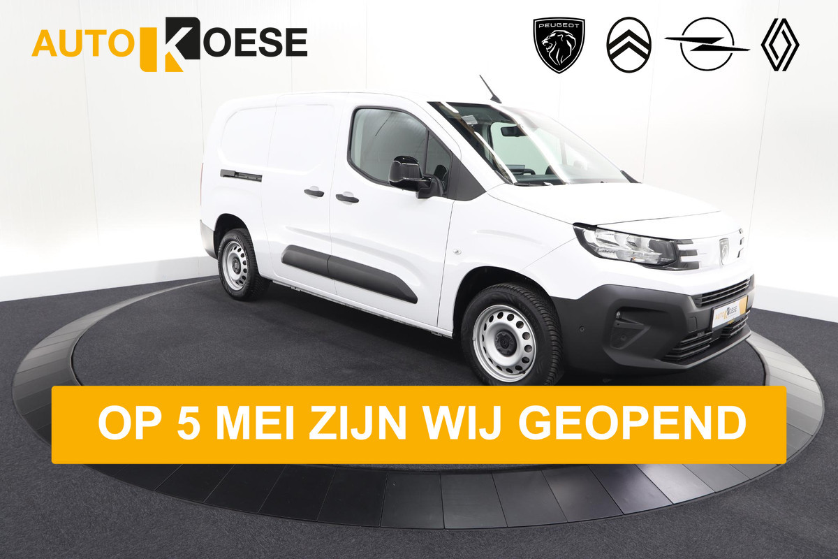Peugeot Partner 1.5 BlueHDi 130 EAT8 S&S L2 | Trekhaak | Camera | Betimmering Laadruimte