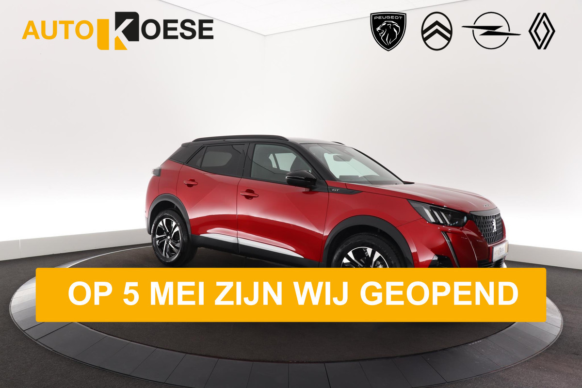 Peugeot 2008 PureTech 130 GT | Camera | Dodehoekdetectie | Navigatie | Parkeersensoren | Stoelverwarming