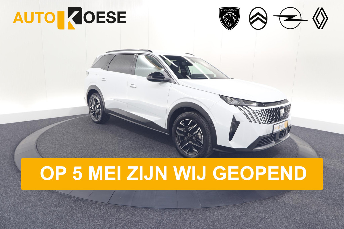 Peugeot 5008 Hybrid 136 e-DCS6 Allure | 7 Zitplaatsen | Camera | Stoelverwarming | Panoramic Navigation pack