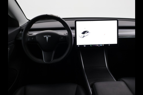 Tesla Model 3 LONG RANGE AWD 75 kWh + CARBON DASHBOARDINLEG | ZWART LEDER | STOELVERW. V+A