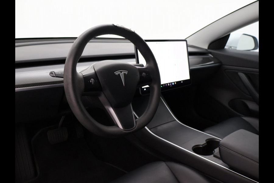 Tesla Model 3 LONG RANGE AWD 75 kWh + CARBON DASHBOARDINLEG | ZWART LEDER | STOELVERW. V+A