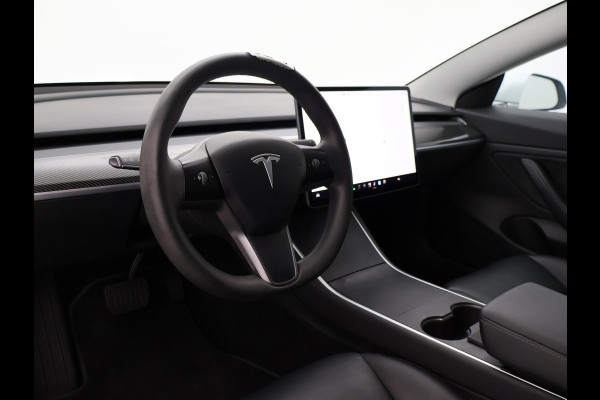 Tesla Model 3 LONG RANGE AWD 75 kWh + CARBON DASHBOARDINLEG | ZWART LEDER | STOELVERW. V+A