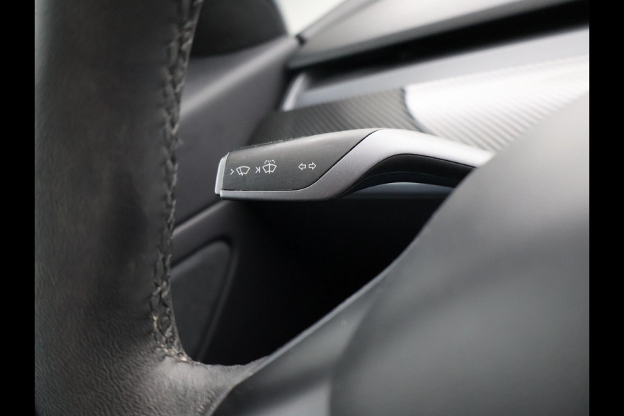 Tesla Model 3 LONG RANGE AWD 75 kWh + CARBON DASHBOARDINLEG | ZWART LEDER | STOELVERW. V+A