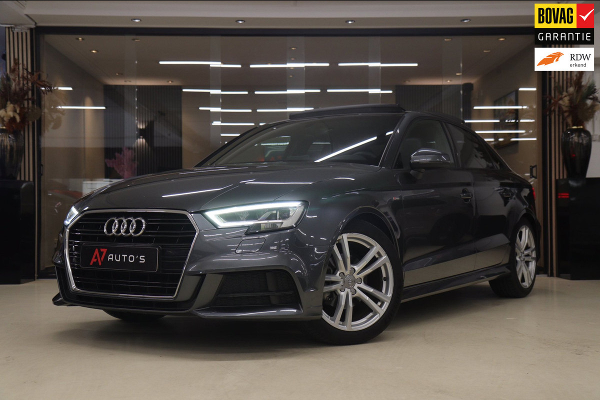 Audi A3 Limousine 35 TFSI 3X S-LINE PANO/CARPLAY/NAVI/STOELMASSAGE/TREKH/VOL