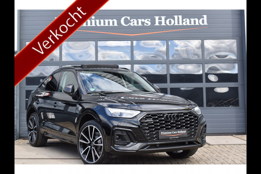 Audi Q5 Sportback 50 TFSI e S-Line 299 Pk SOH 100% Pano Navi Sfeer Camera SQ5 21 Inch