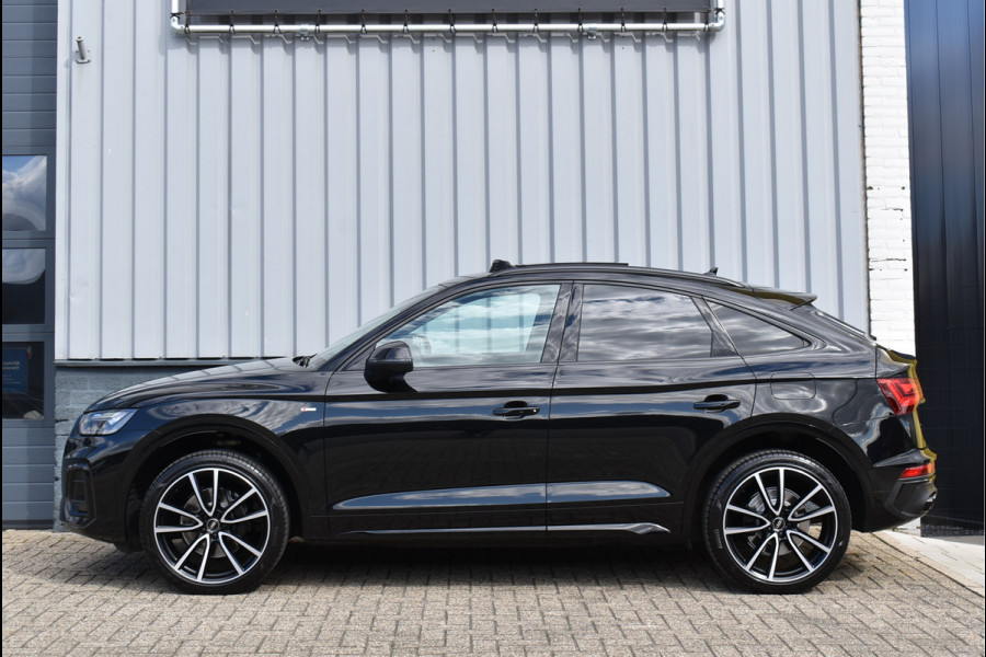 Audi Q5 Sportback 50 TFSI e S-Line 299 Pk SOH 100% Pano Navi Sfeer Camera SQ5 21 Inch
