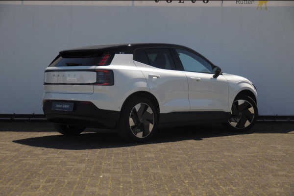 Volvo EX30 272PK Automaat Single Ext. Range Ultra 69 kWh Trekhaak / Adaptieve cruise control/ Panoramadak/ BLIS/ Parkeersensoren met 360 camera / Getint Glas / Stoel en stuurwielverwarming / Elektrische stoelen / Apple carplay / Elektrische achterklep / Keyless entry
