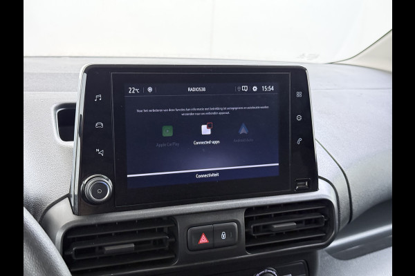 Opel Combo 1.5D L1H1 Navi Dab AppleCarplay AndroidAuto CruiseControl Airco SchuifdeurRechts Pdc Boordcomputer Elek.Ramen/Spiegels Usb Stuurbekrachtiging Mistlampen