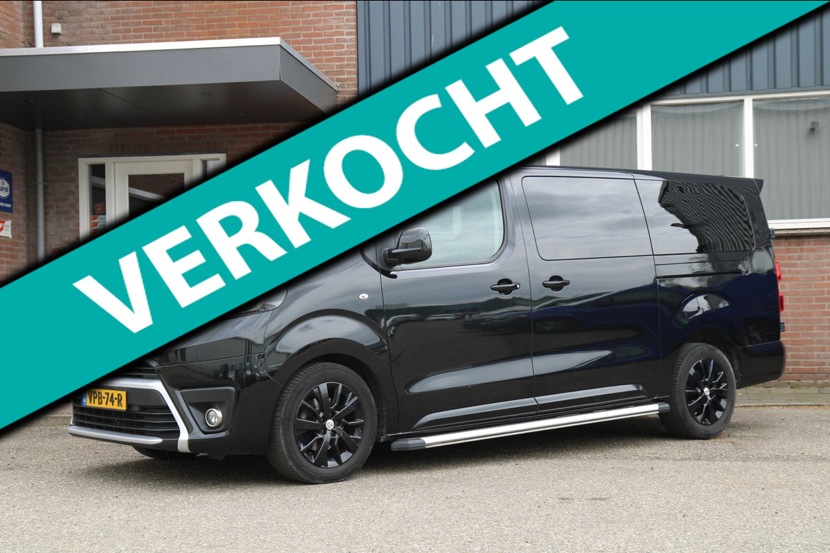 Toyota ProAce Worker 2.0 D-4D Black Line DC / 5 prs / Automaat / Trekhaak / Camera