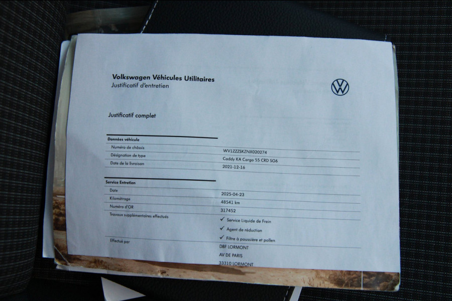 Volkswagen Caddy Cargo 2.0 TDI Comfort / Multi stuur / App Connect / PDC