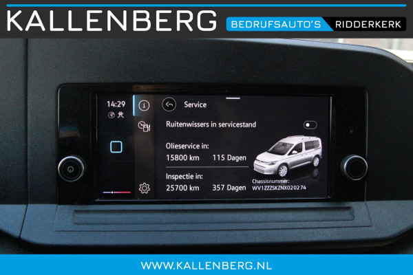 Volkswagen Caddy Cargo 2.0 TDI Comfort / Multi stuur / App Connect / PDC