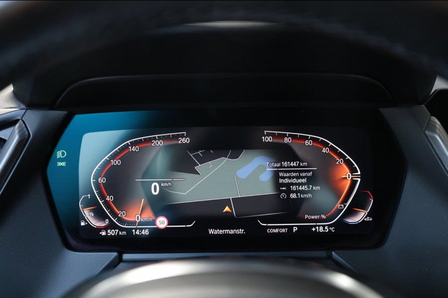 BMW 1-serie 120i M-SPORT 178+PK LED+XENON/HUD/VIRTUAL/SFEER/PANORAMADAK/HALF LEDER+S.VERWARMING/LMV/CRUISE/ECC/12 MDN GARANTIE!