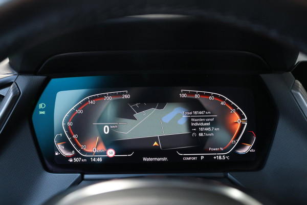 BMW 1-serie 120i M-SPORT 178+PK LED+XENON/HUD/VIRTUAL/SFEER/PANORAMADAK/HALF LEDER+S.VERWARMING/LMV/CRUISE/ECC/12 MDN GARANTIE!