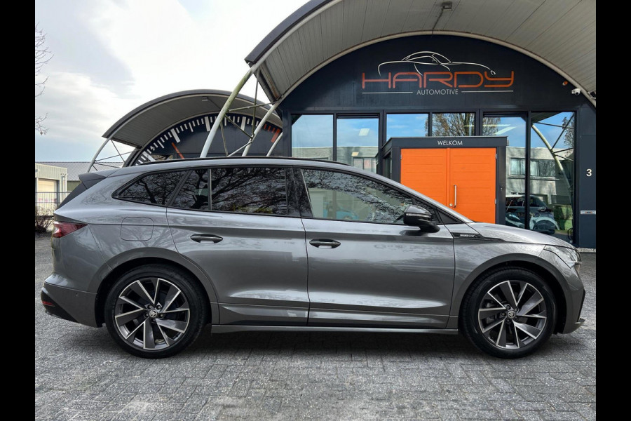Škoda ENYAQ iV 80 Limited Edition Sportline 96% SOH Trekhaak 1e EIG NL-Auto Rijklaarprijs!