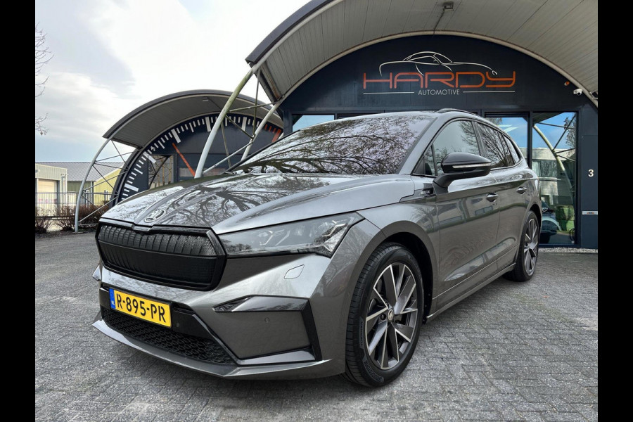 Škoda ENYAQ iV 80 Limited Edition Sportline 96% SOH Trekhaak 1e EIG NL-Auto Rijklaarprijs!