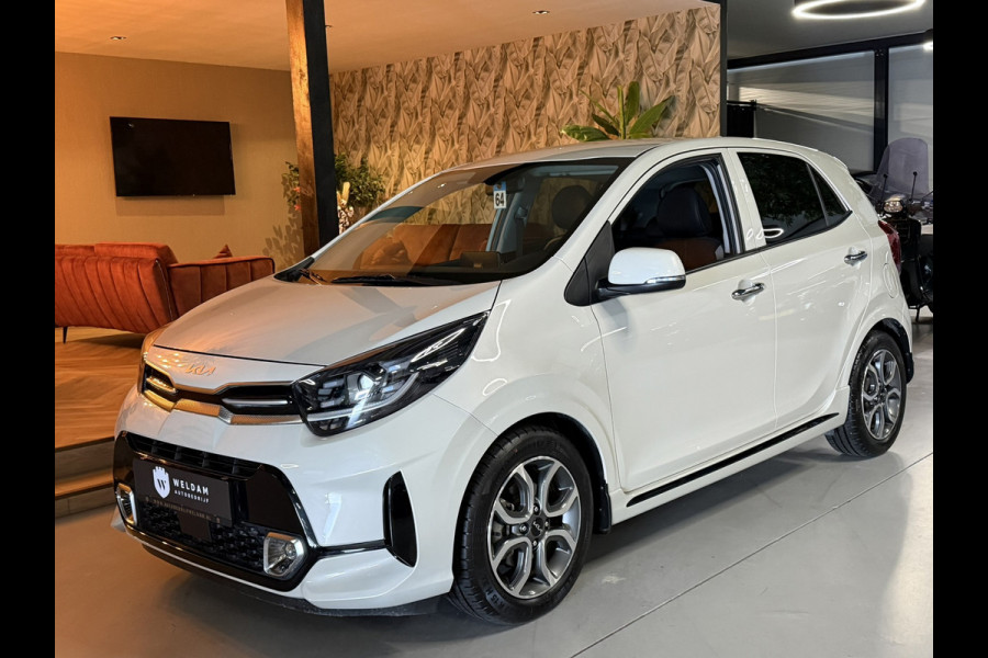 Kia Picanto 1.2 GT-Line Garantie Carplay Camera Leder StuurVW StoelVW Keyless Cruise Navi Clima Led Dab Rijklaar