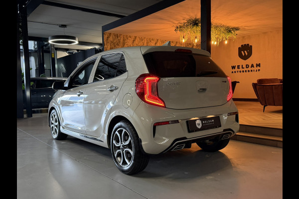 Kia Picanto 1.2 GT-Line Garantie Carplay Camera Leder StuurVW StoelVW Keyless Cruise Navi Clima Led Dab Rijklaar
