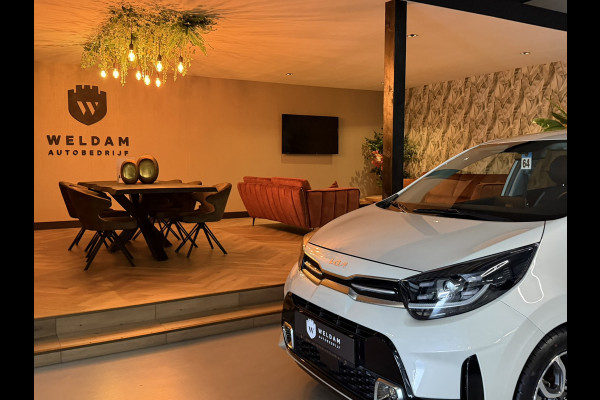 Kia Picanto 1.2 GT-Line Garantie Carplay Camera Leder StuurVW StoelVW Keyless Cruise Navi Clima Led Dab Rijklaar