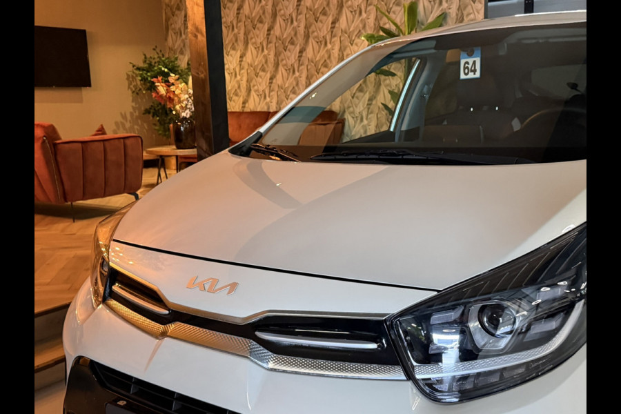 Kia Picanto 1.2 GT-Line Garantie Carplay Camera Leder StuurVW StoelVW Keyless Cruise Navi Clima Led Dab Rijklaar