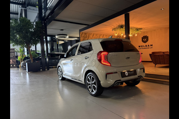 Kia Picanto 1.2 GT-Line Garantie Carplay Camera Leder StuurVW StoelVW Keyless Cruise Navi Clima Led Dab Rijklaar