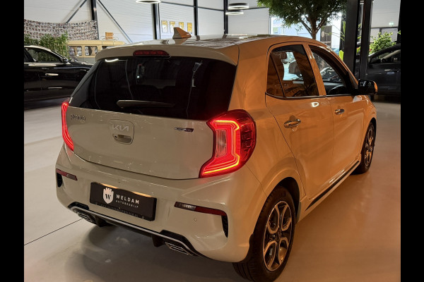 Kia Picanto 1.2 GT-Line Garantie Carplay Camera Leder StuurVW StoelVW Keyless Cruise Navi Clima Led Dab Rijklaar