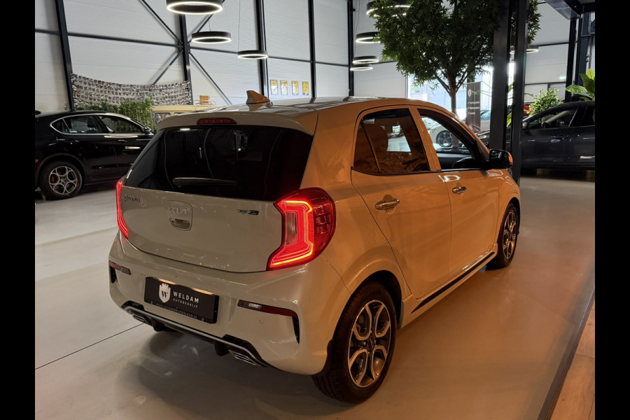 Kia Picanto 1.2 GT-Line Garantie Carplay Camera Leder StuurVW StoelVW Keyless Cruise Navi Clima Led Dab Rijklaar