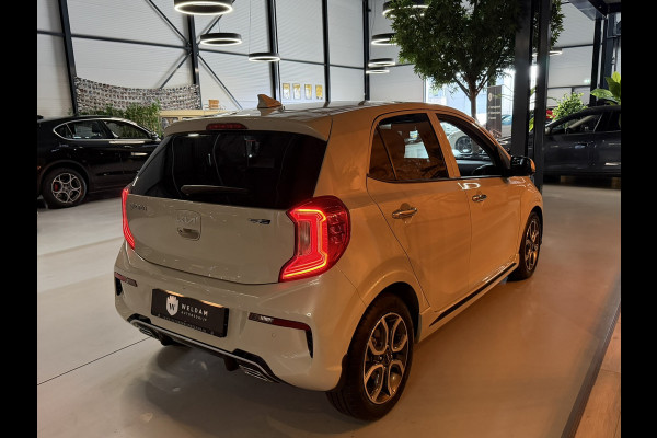 Kia Picanto 1.2 GT-Line Garantie Carplay Camera Leder StuurVW StoelVW Keyless Cruise Navi Clima Led Dab Rijklaar