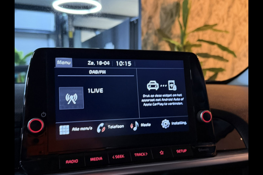 Kia Picanto 1.2 GT-Line Garantie Carplay Camera Leder StuurVW StoelVW Keyless Cruise Navi Clima Led Dab Rijklaar