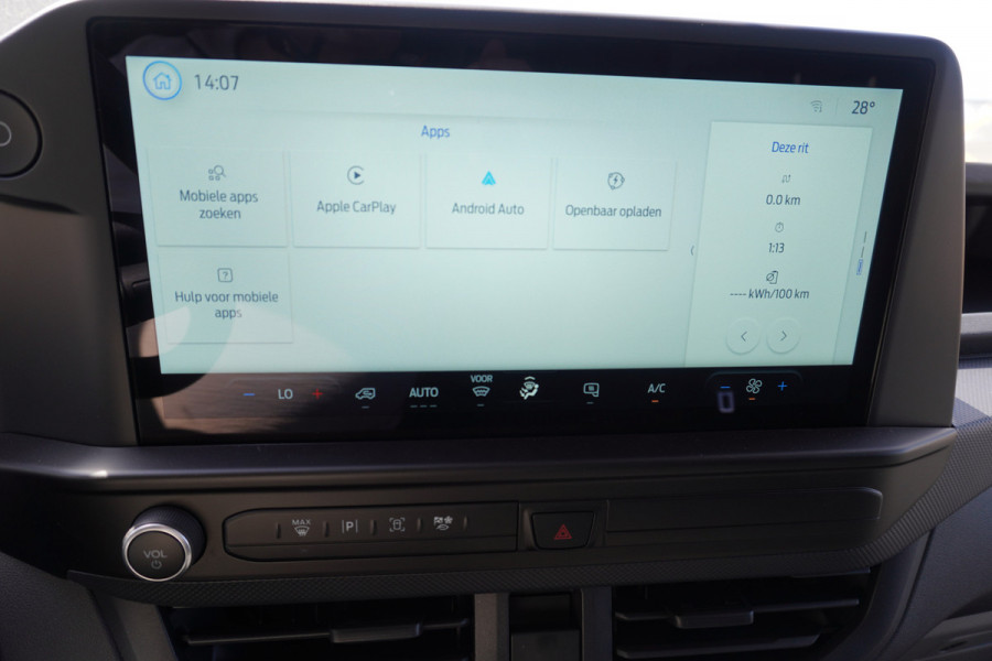 Ford E-Transit Cust. 320 L2H1 136PK Trend 65 kWh Automaat Airco | Cruise | Camera | Apple CP| Trekhaak 8 STUKS