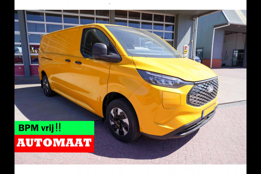 Ford E-Transit Cust. 320 L2H1 136PK Trend 65 kWh Automaat Airco | Cruise | Camera | Apple CP| Trekhaak 8 STUKS