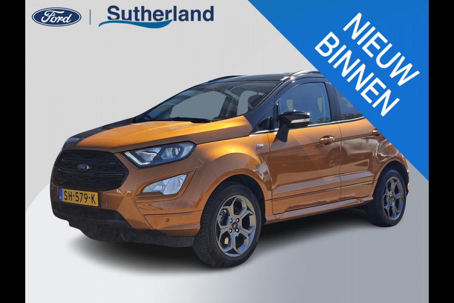 Ford EcoSport 1.0 EcoBoost ST-Line 125 pk | B&O geluid | Alcantara leder | Navigatie | Camera | Stoelverwarming | Multifunctioneel stuurwiel etc.