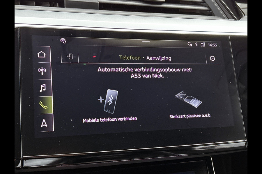 Audi e-tron E-tron 55 quattro advanced 95 kWh(NL-auto, Goed OnderH, Navi, Climate Con, Parkeersensoren, Etc)