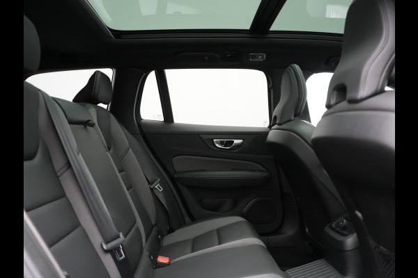 Volvo V60 T6 Recharge AWD R-Design LONG RANGE PHEV 350pk Dealer O.H. | Panodak | Camera | Harman / Kardon | Lederen Sportstoelen Memory & Verwarmd | Apple Carplay | Keyless | Stuur Verwarmd | Navigatie | DAB | 19"L.M | Plug In Hybrid |
